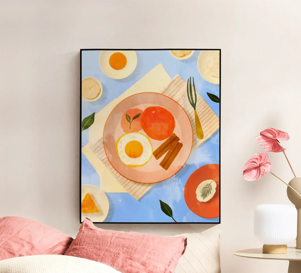 Assaporate le gioie semplici, con il sole in alto e l'anima aperta. plexiglass da 83oranges