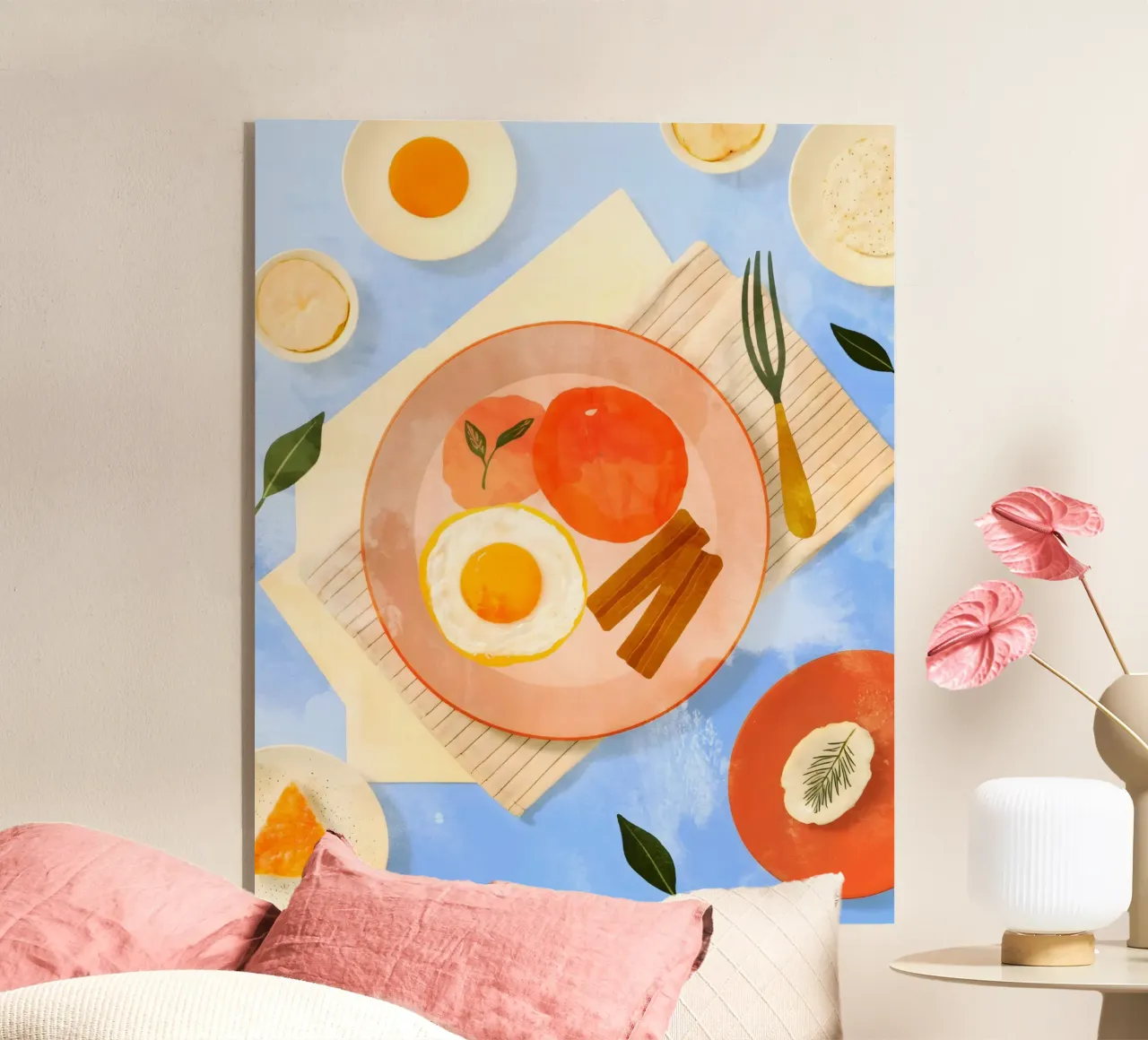 Assaporate le gioie semplici, con il sole in alto e l'anima aperta. plexiglass da 83oranges