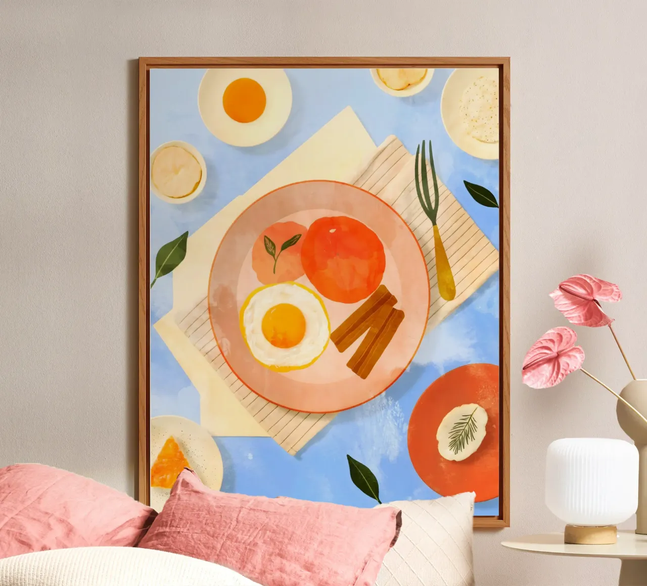 Savor the simple joys—sunny side up and soul wide open. alu-dibond by 83oranges