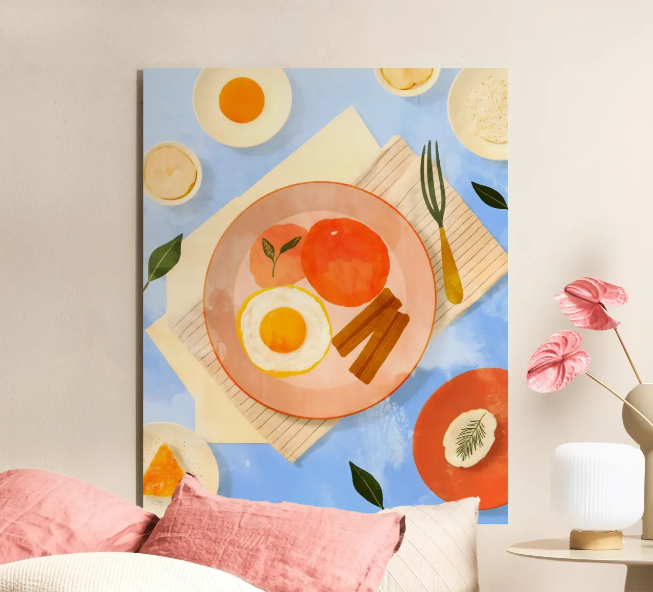 Savor the simple joys—sunny side up and soul wide open. alu-dibond by 83oranges