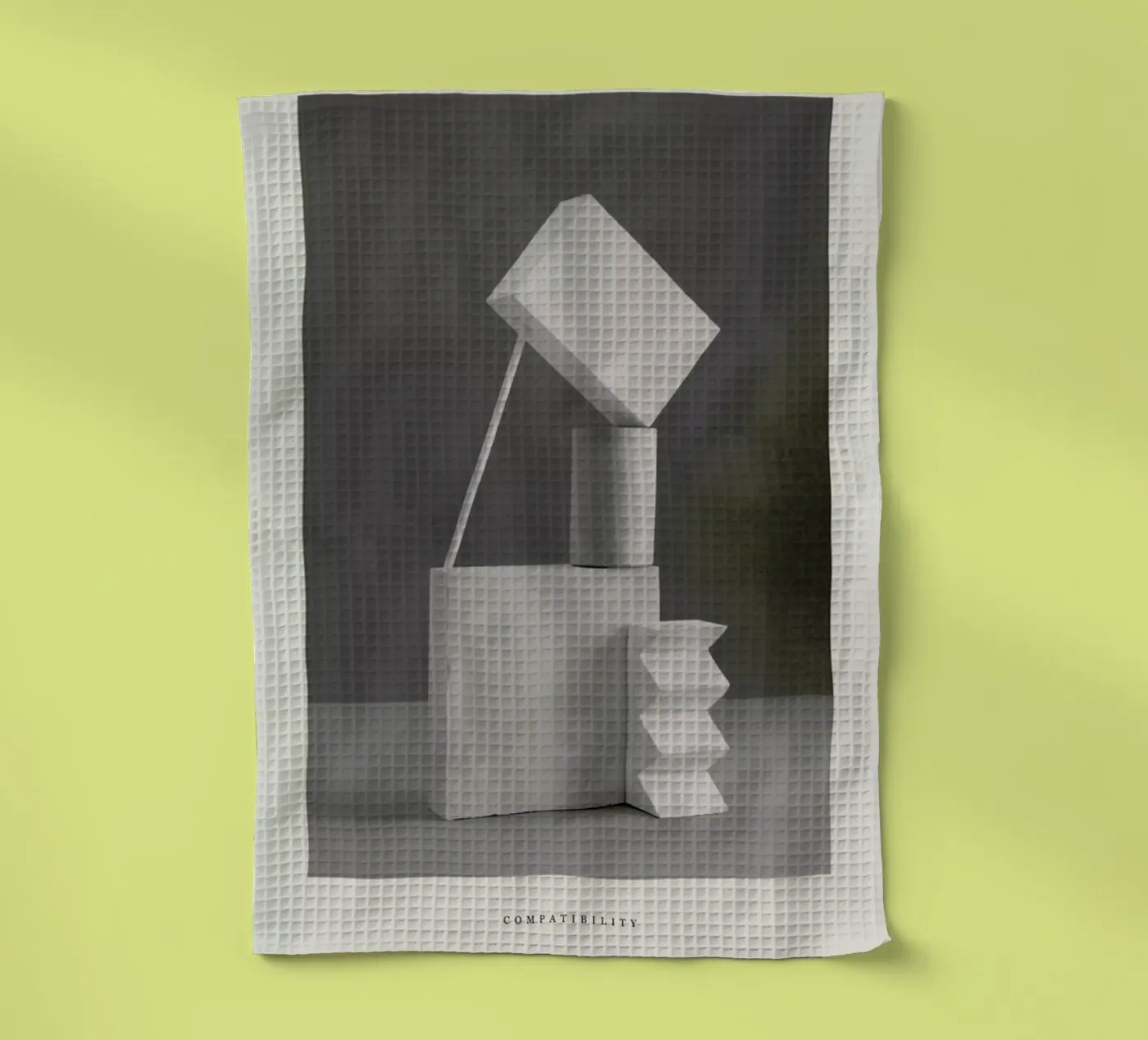 Compatibility tea towel by Graphite