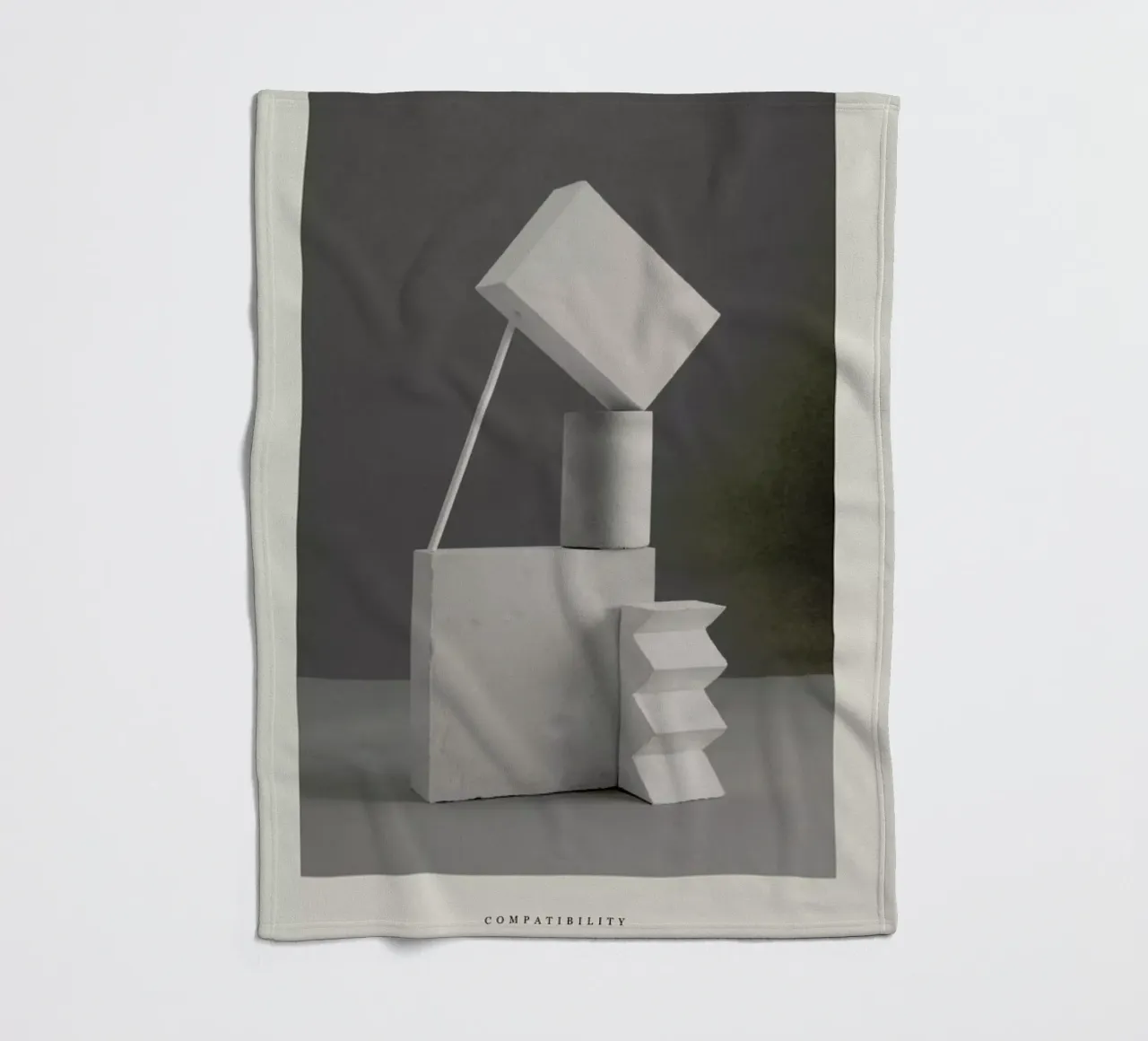 Compatibility fleecedeken van Graphite