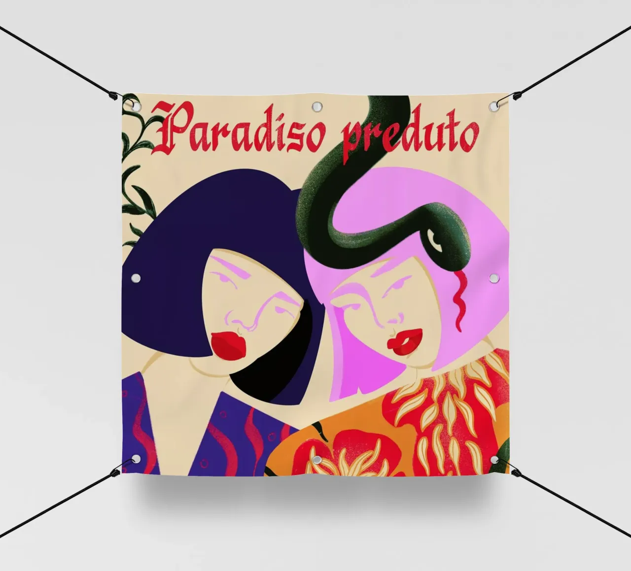 Pareiso Preduto telo in pvc da Kika illu