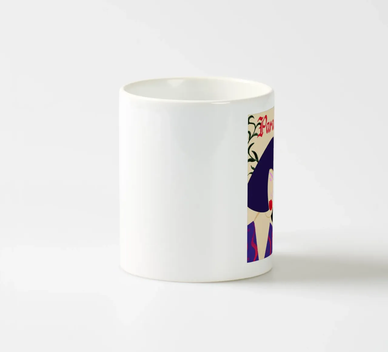 Pareiso Preduto tazza in ceramica da Kika illu