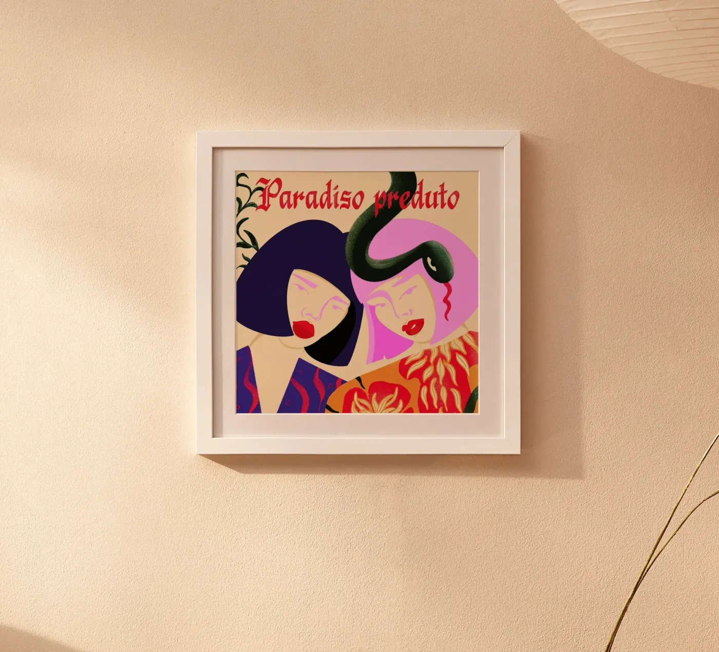 Pareiso Preduto poster da Kika illu