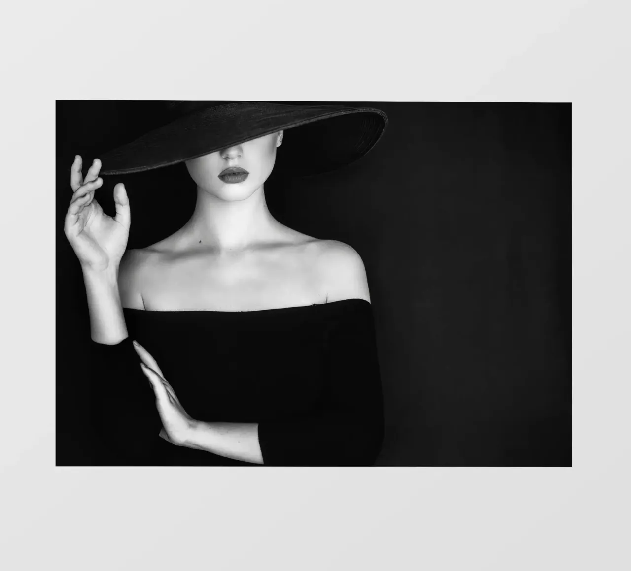Beautiful Woman Wearing a Hat photo wallpaper by Lorraine Mooore
