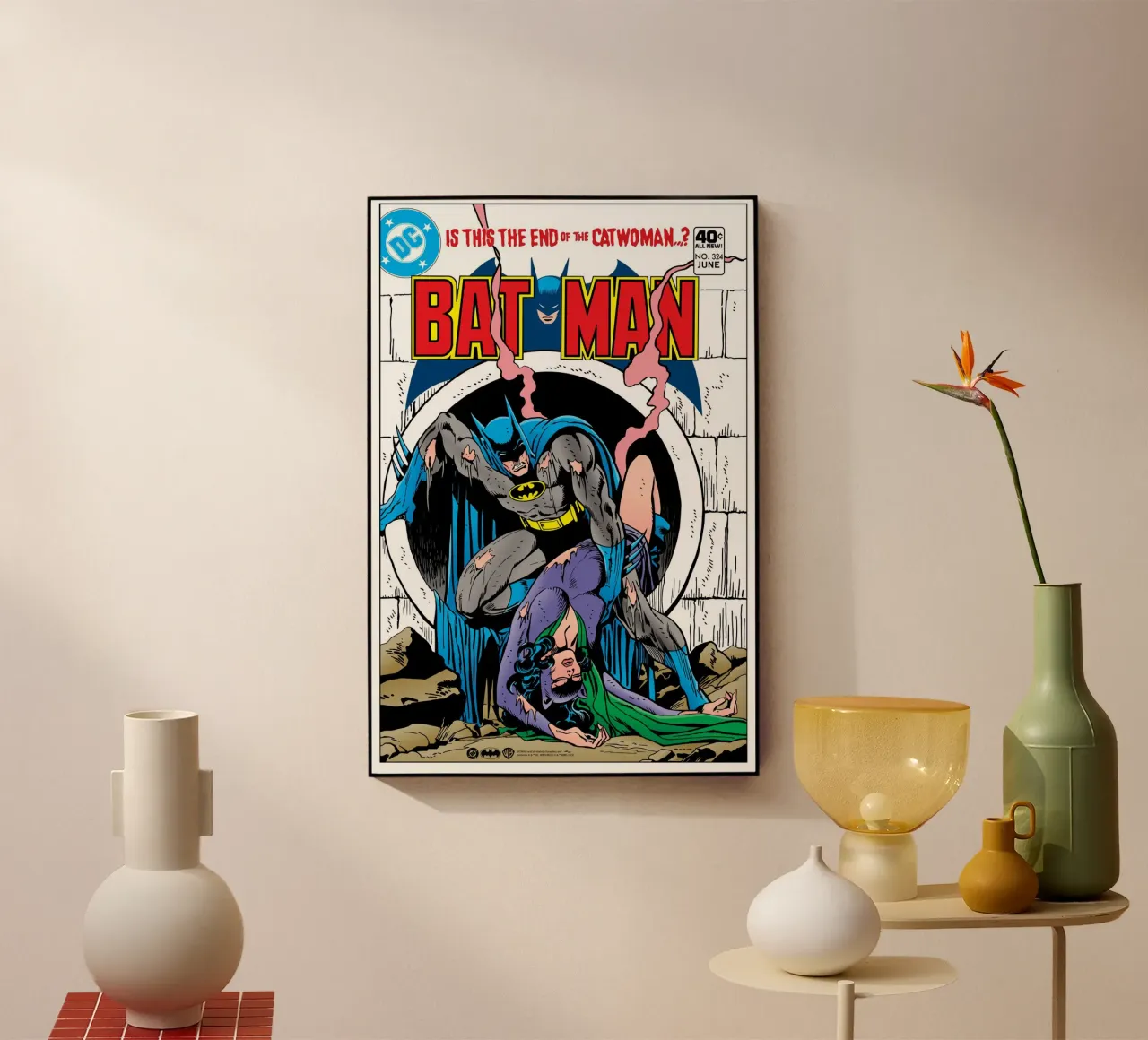 Batman #324 plexiglass da Comic Covers by Warner Bros.