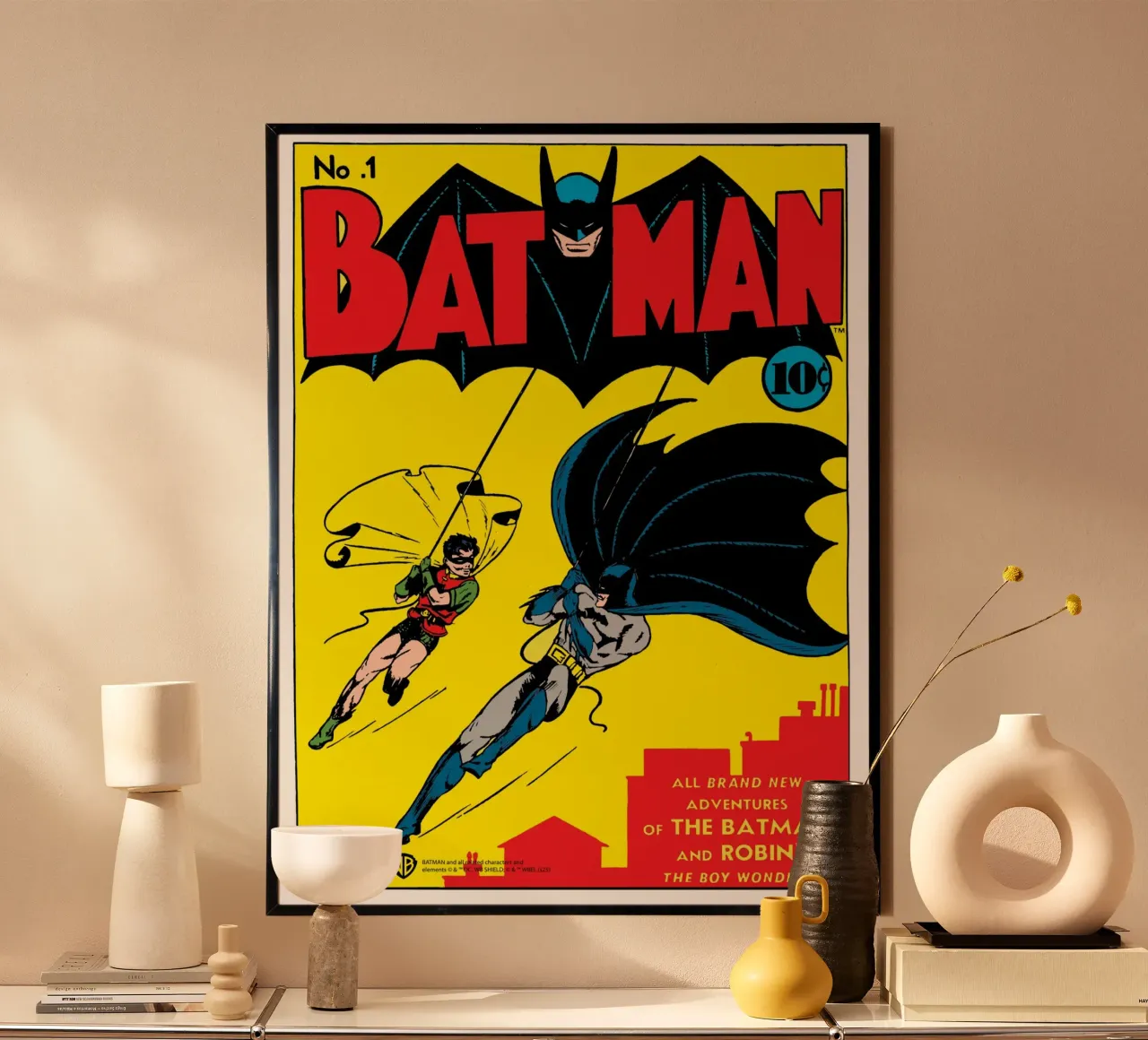 Batman No. 1 carta hahnemühle da Comic Covers by Warner Bros.