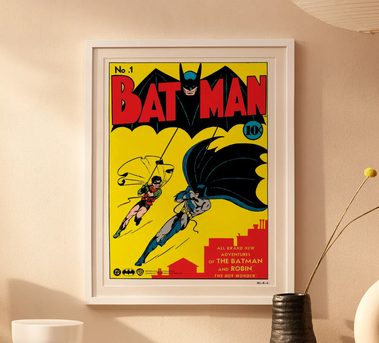 Batman No. 1 carta hahnemühle da Comic Covers by Warner Bros.
