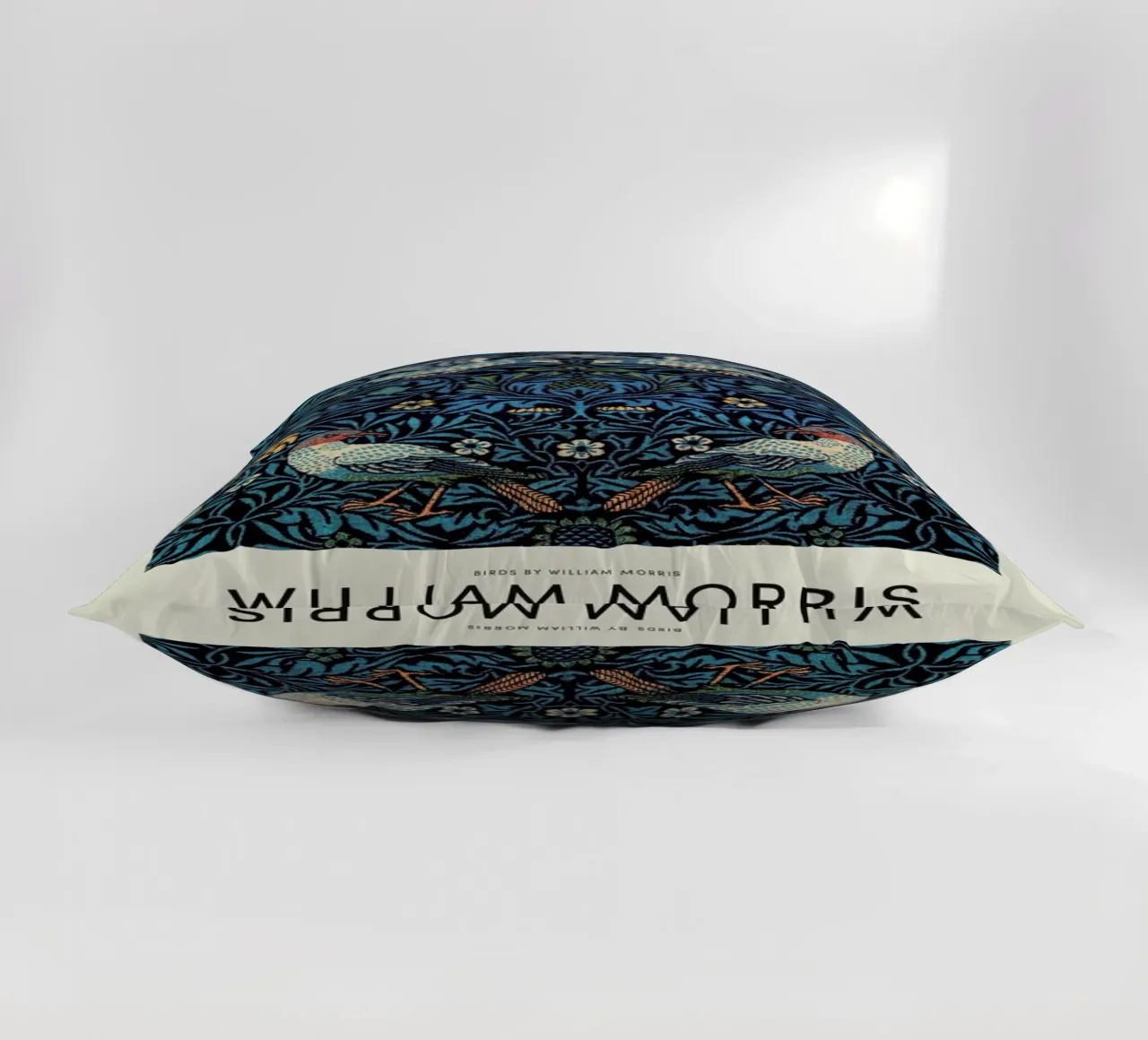 William Morris - Birds Exhibition decorative cushion by Vintage by JUNIQE