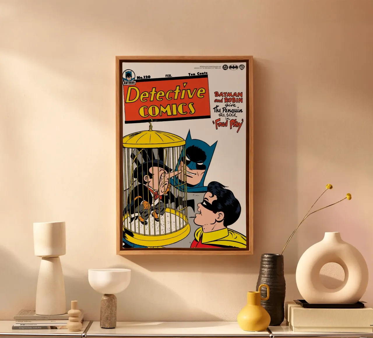 Detective Comics #120 - Batman & Robin lienzo de Comic Covers by Warner Bros.