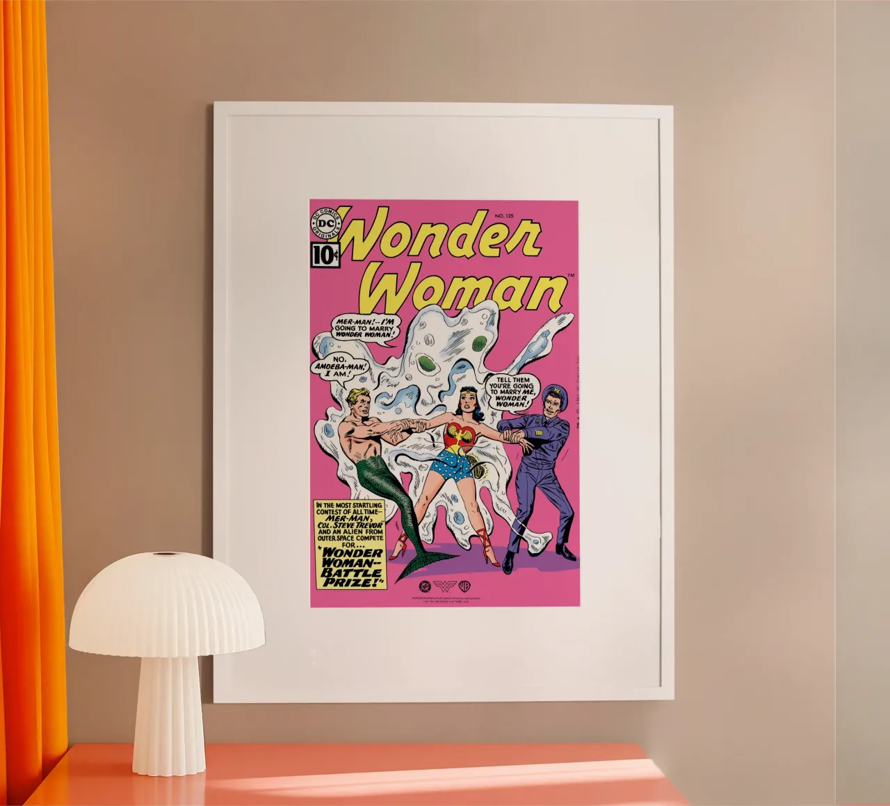 Wonder Woman No. 125 hahnemühle de Comic Covers by Warner Bros.