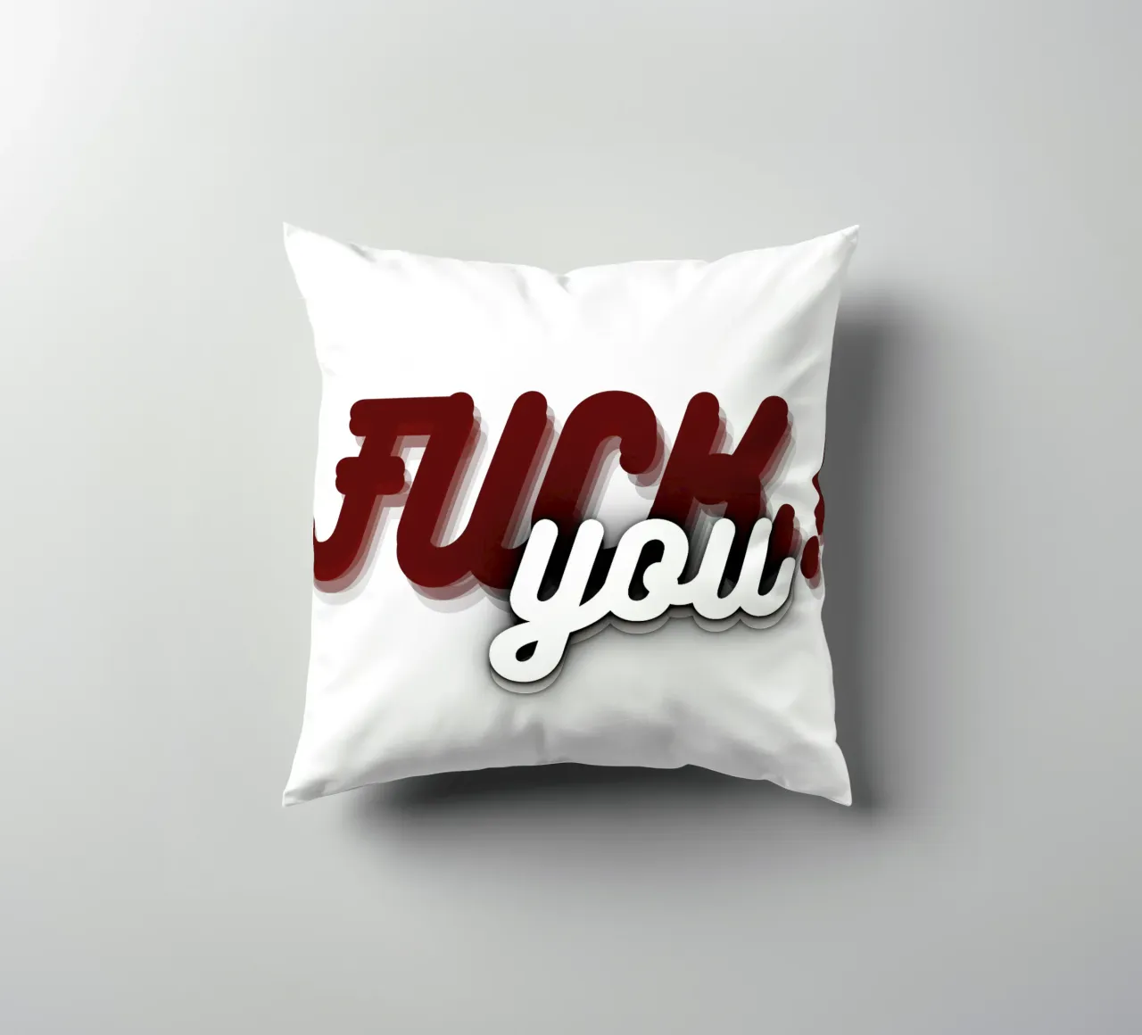 F**K U_XR cuscino da Crypto_Jungle