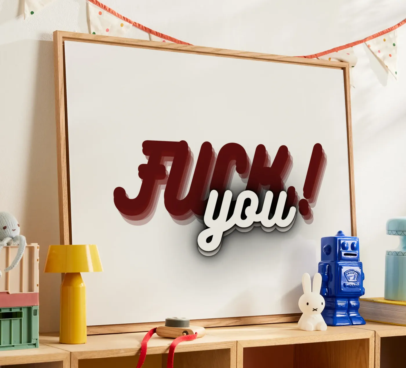 F**K U_XR plexiglass da Crypto_Jungle