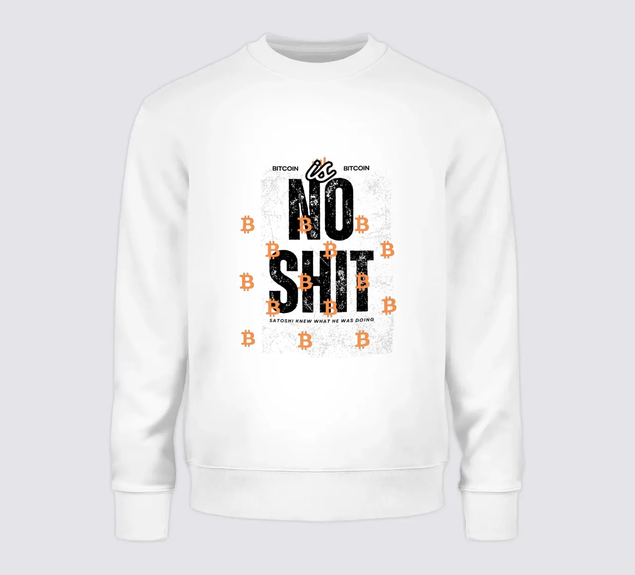 BTC_is_no_SH'T felpa da Crypto_Jungle
