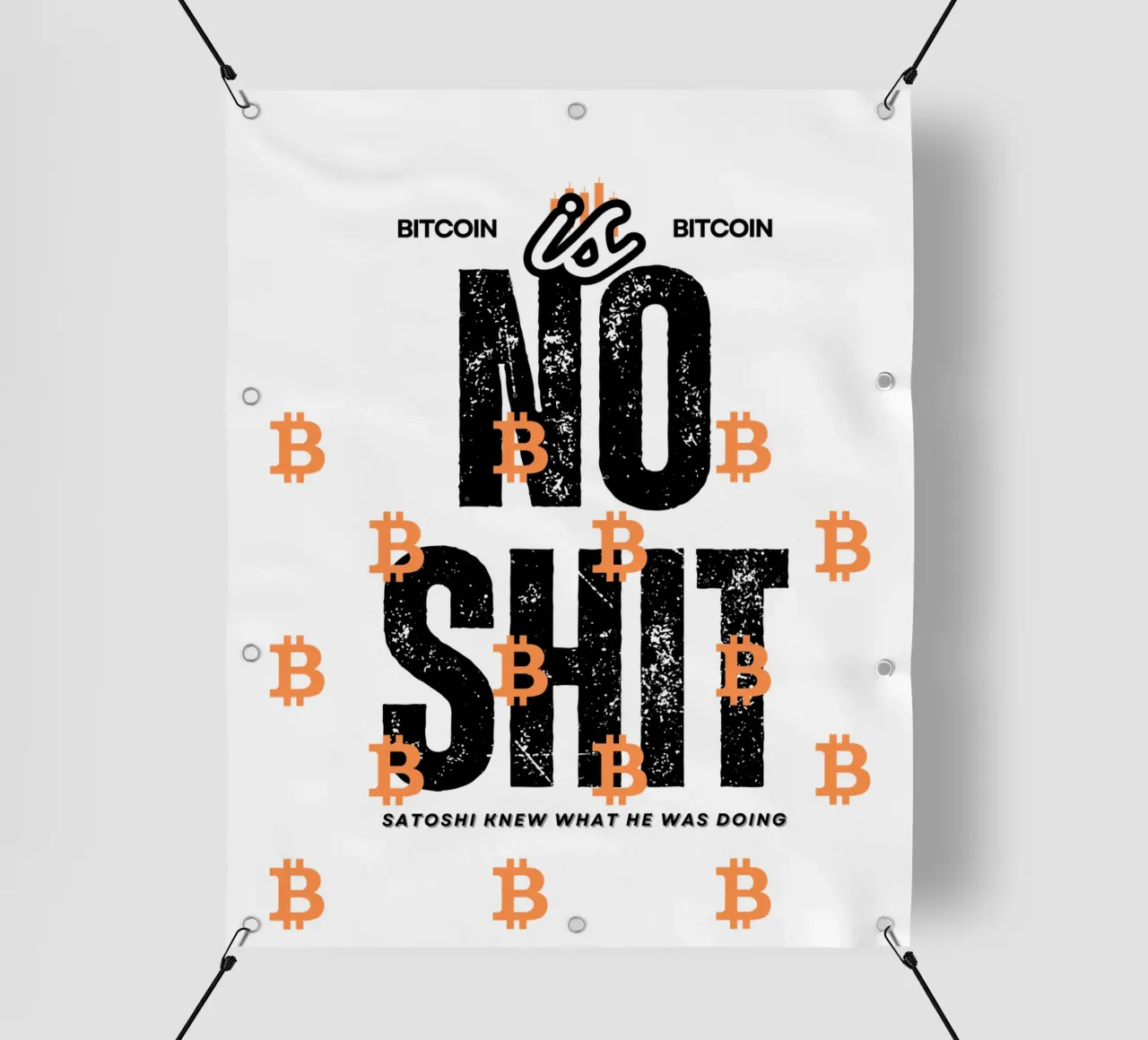 BTC_is_no_SH'T telo in pvc da Crypto_Jungle