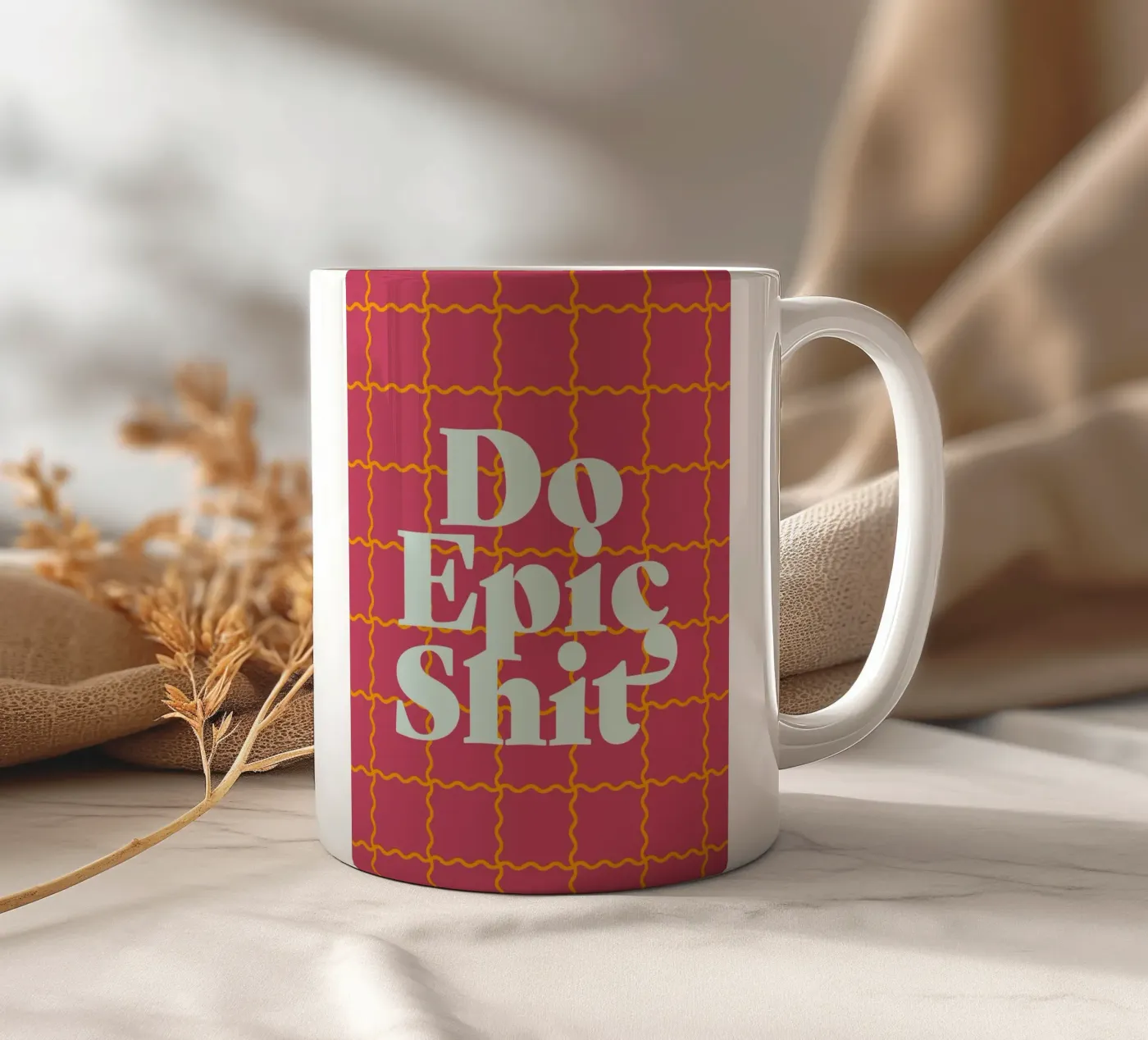 Do Epic Shit ceramic mug by DesigndN