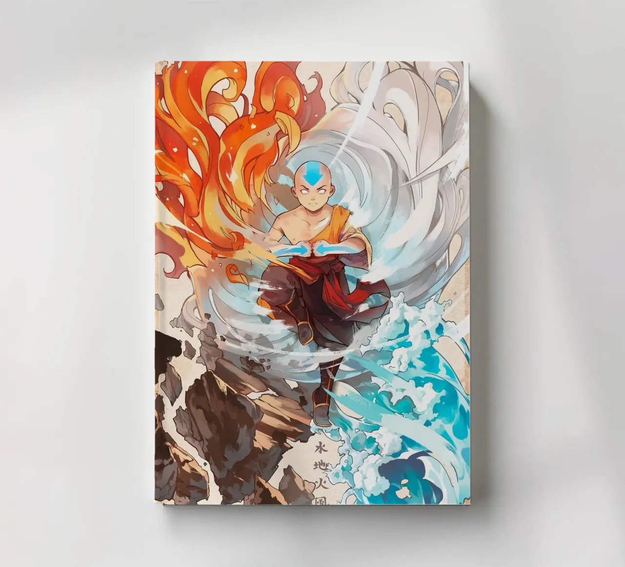 four eleman avatar notebook by Green