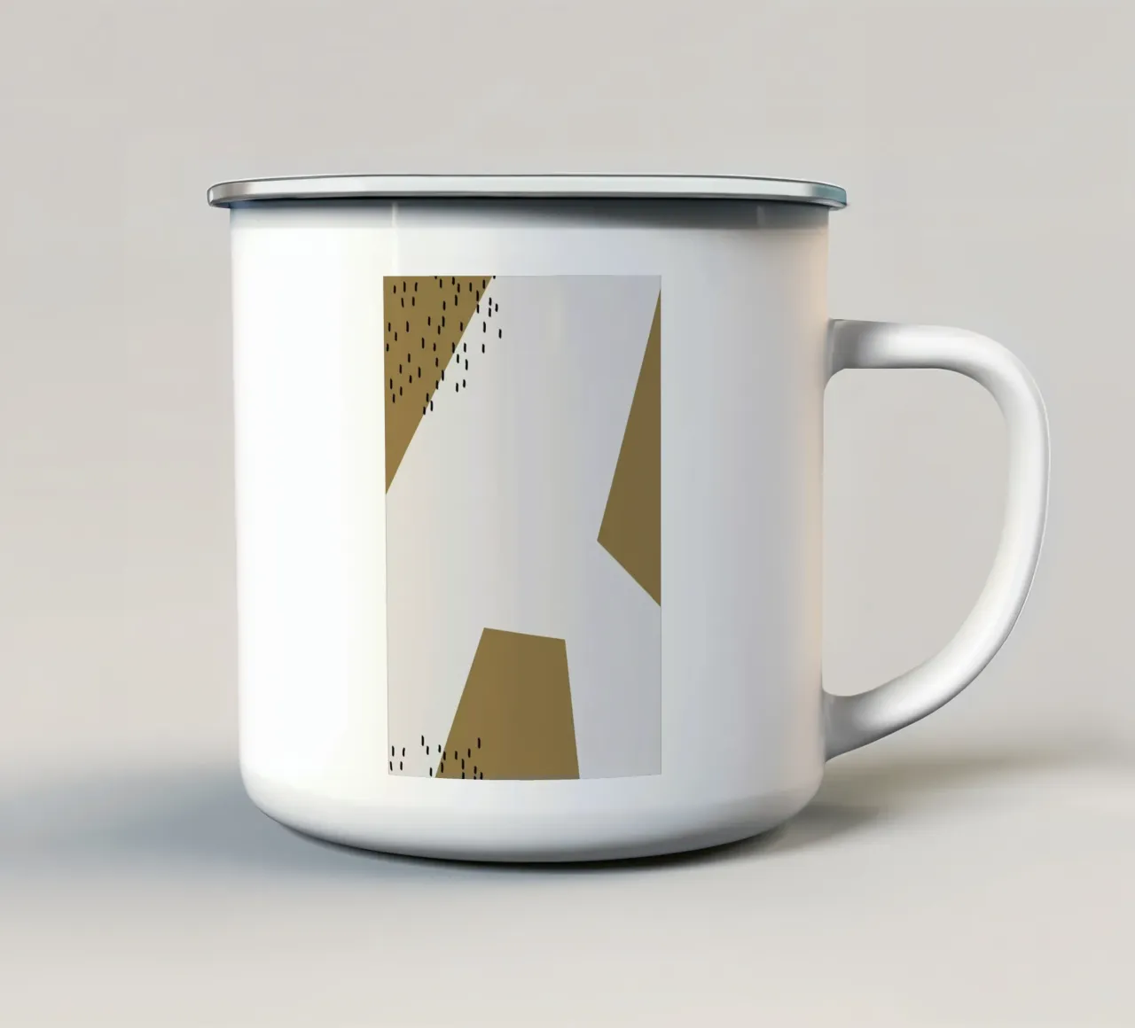 A tazza in smalto da 170QM