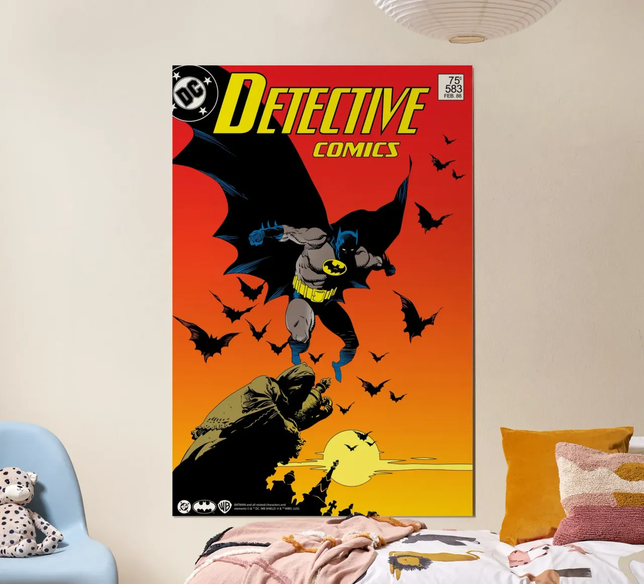Batman No. 583 carta hahnemühle da Comic Covers by Warner Bros.
