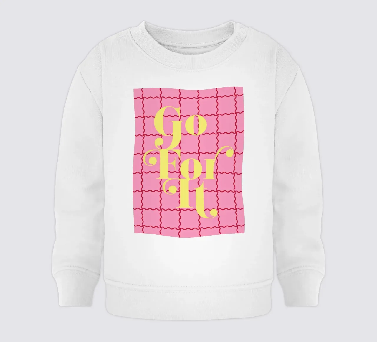 Go For It felpa neonato da designdn