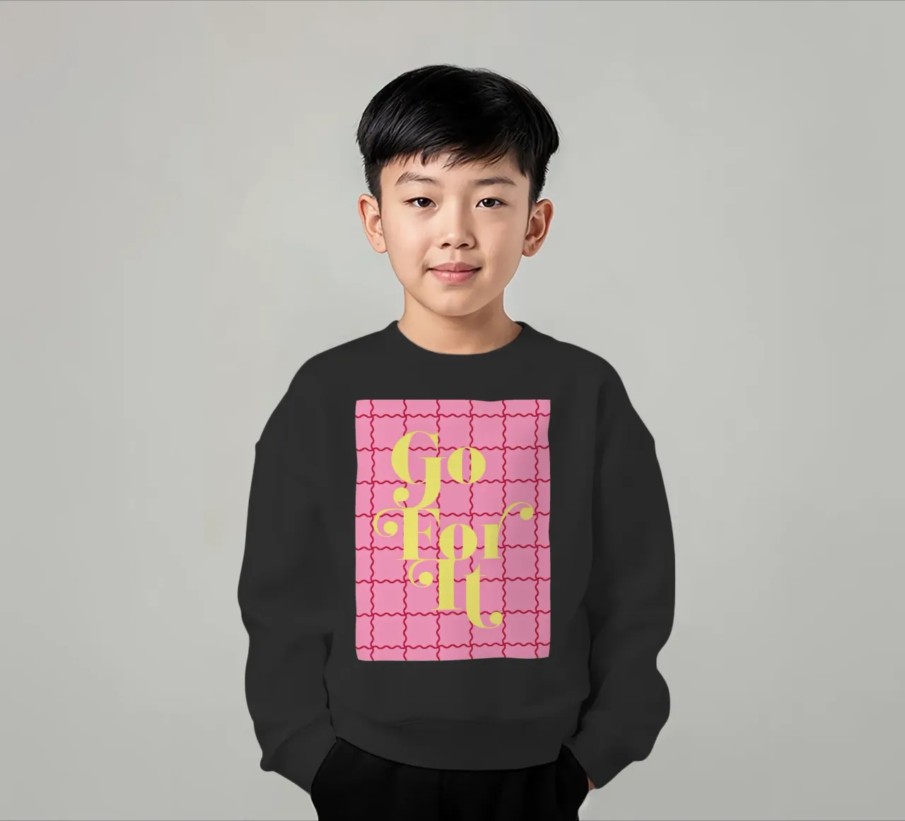 Go For It felpa bambino da designdn