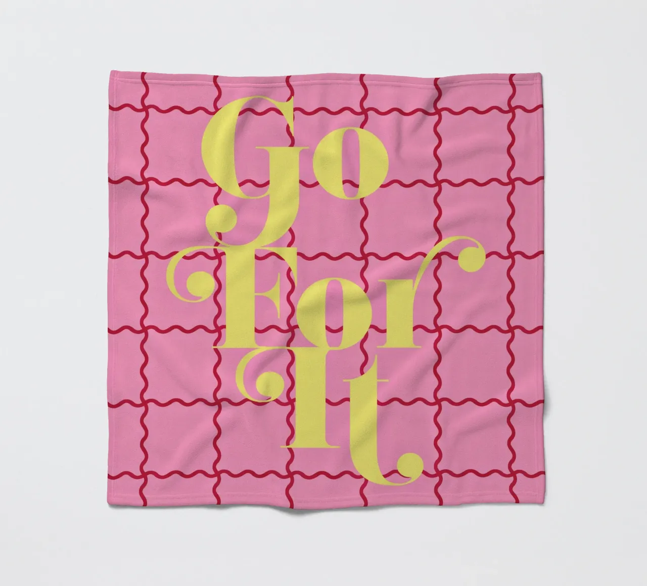 Go For It coperta in pile da designdn