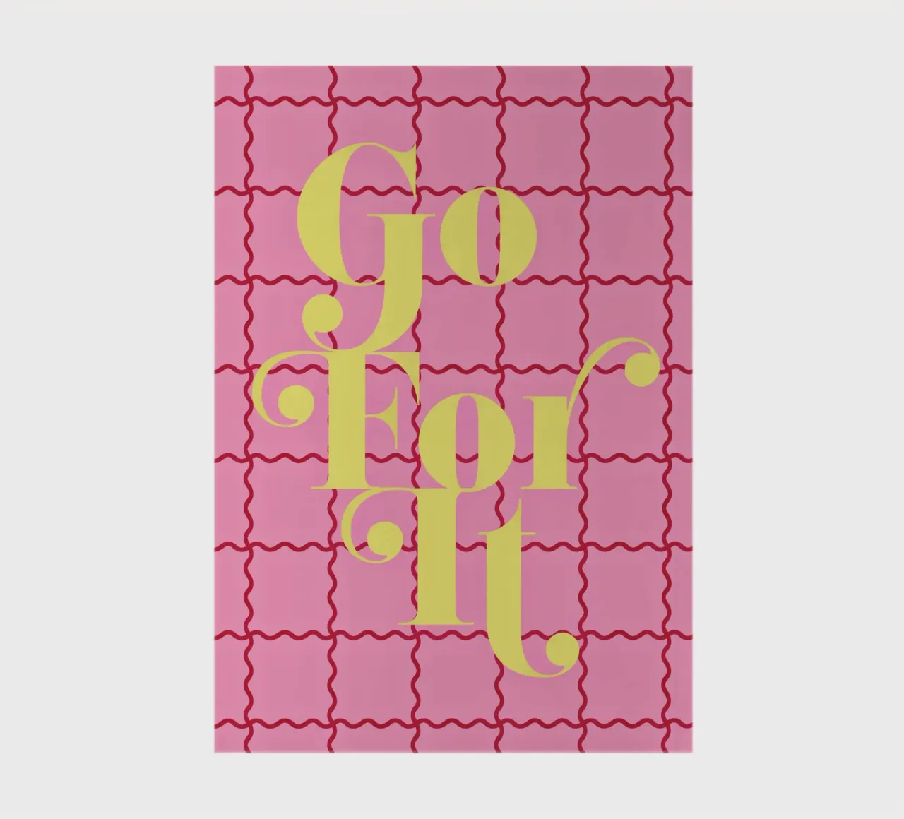 Go For It notebook by designdn