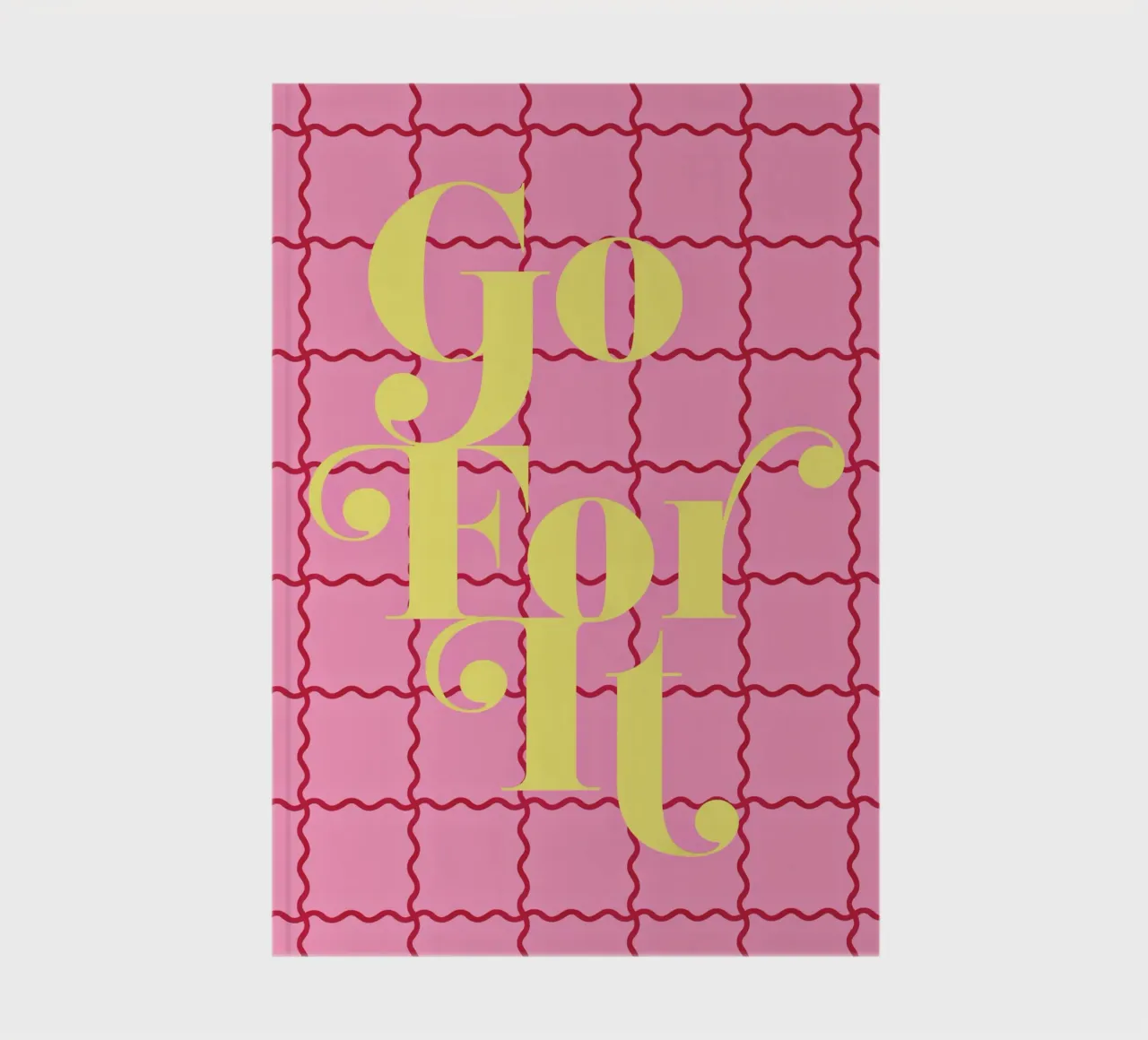 Go For It notebook by designdn