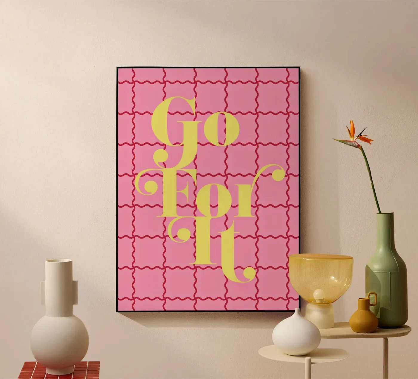 Go For It Acryl-Glas von DesigndN
