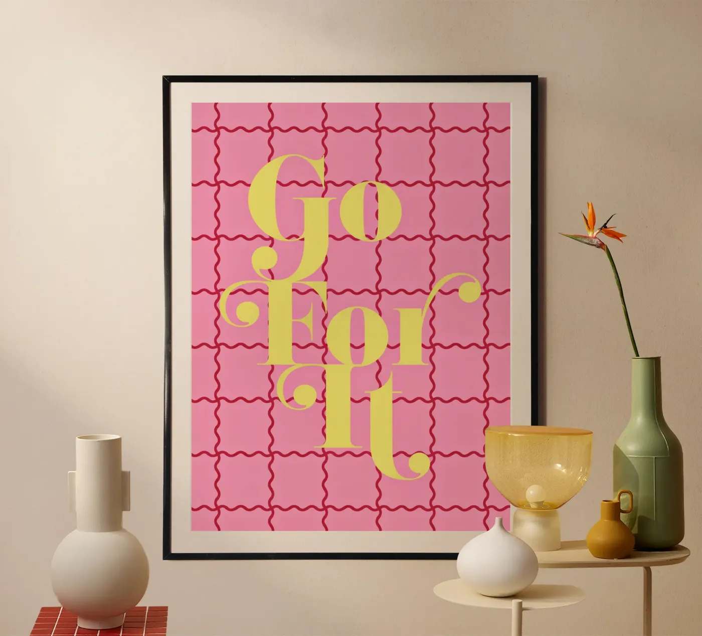 Go For It poster da DesigndN
