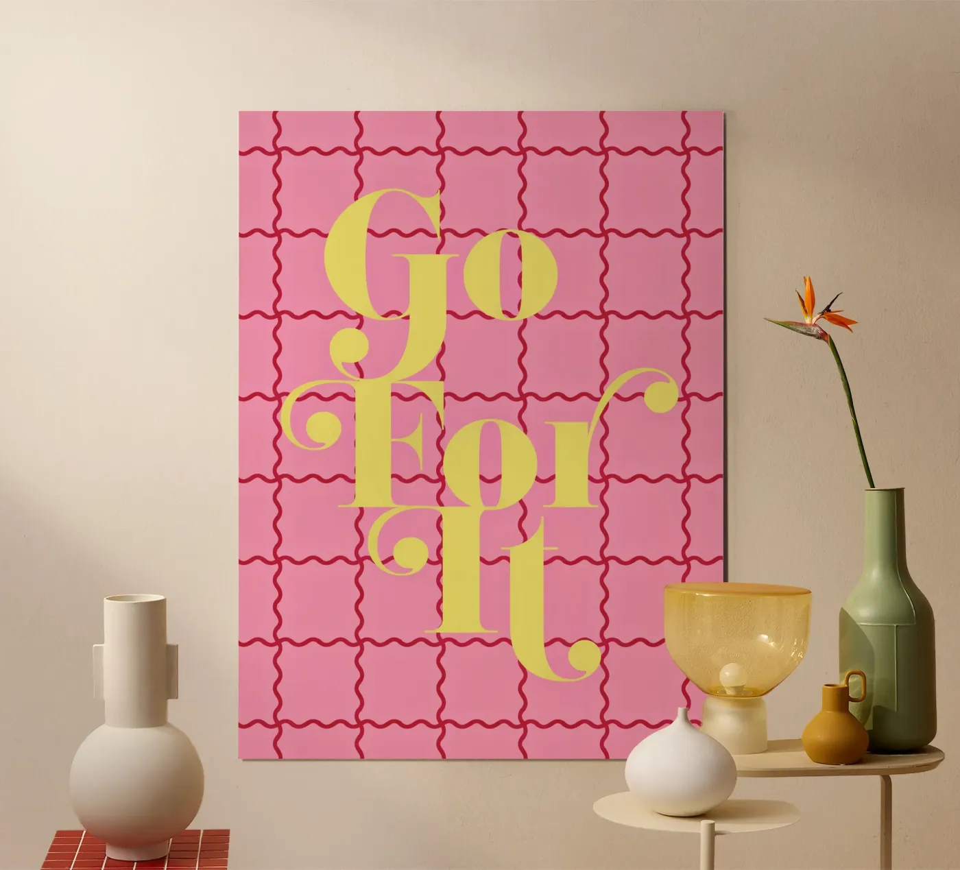 Go For It poster da DesigndN