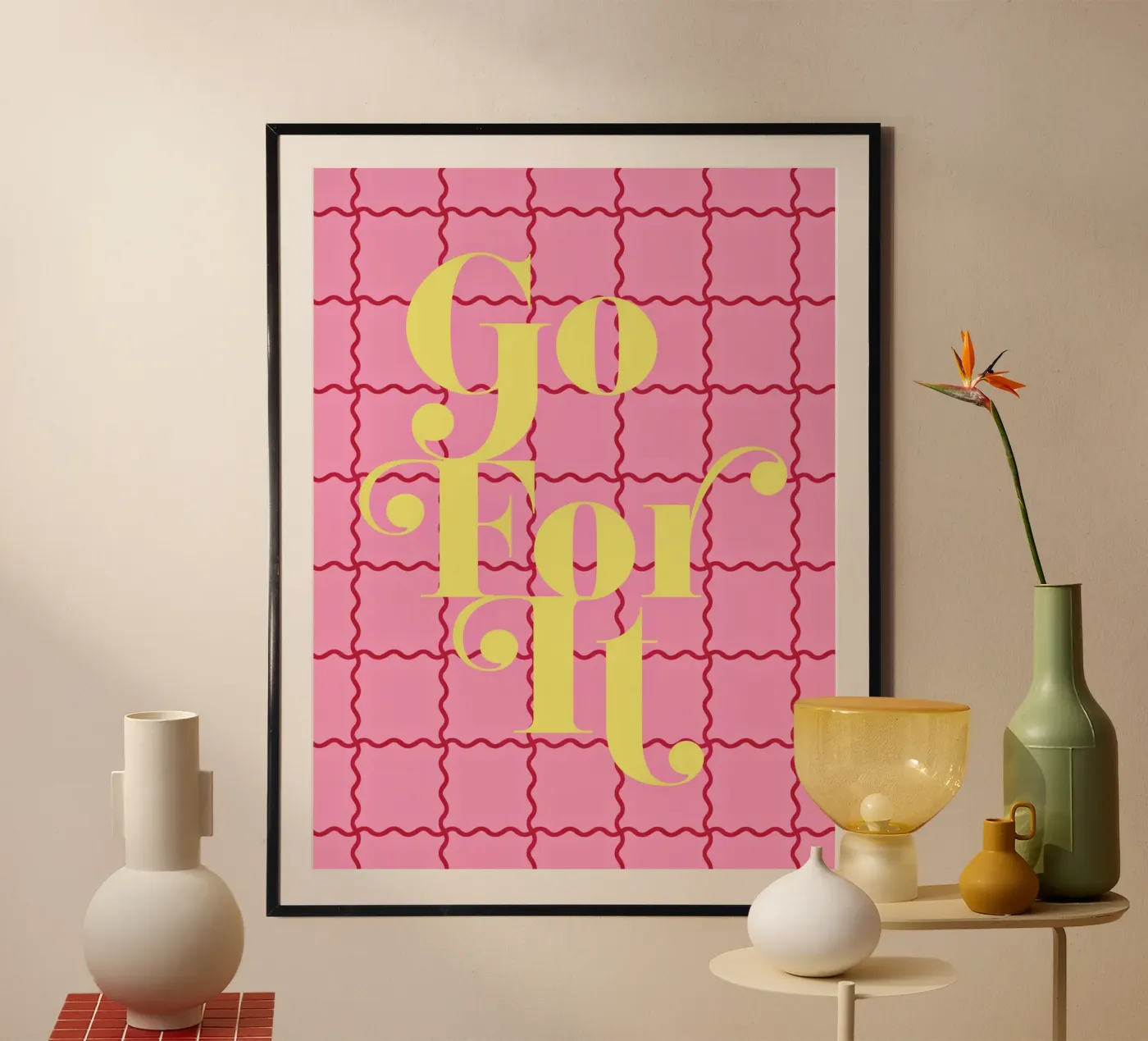 Go For It poster da DesigndN