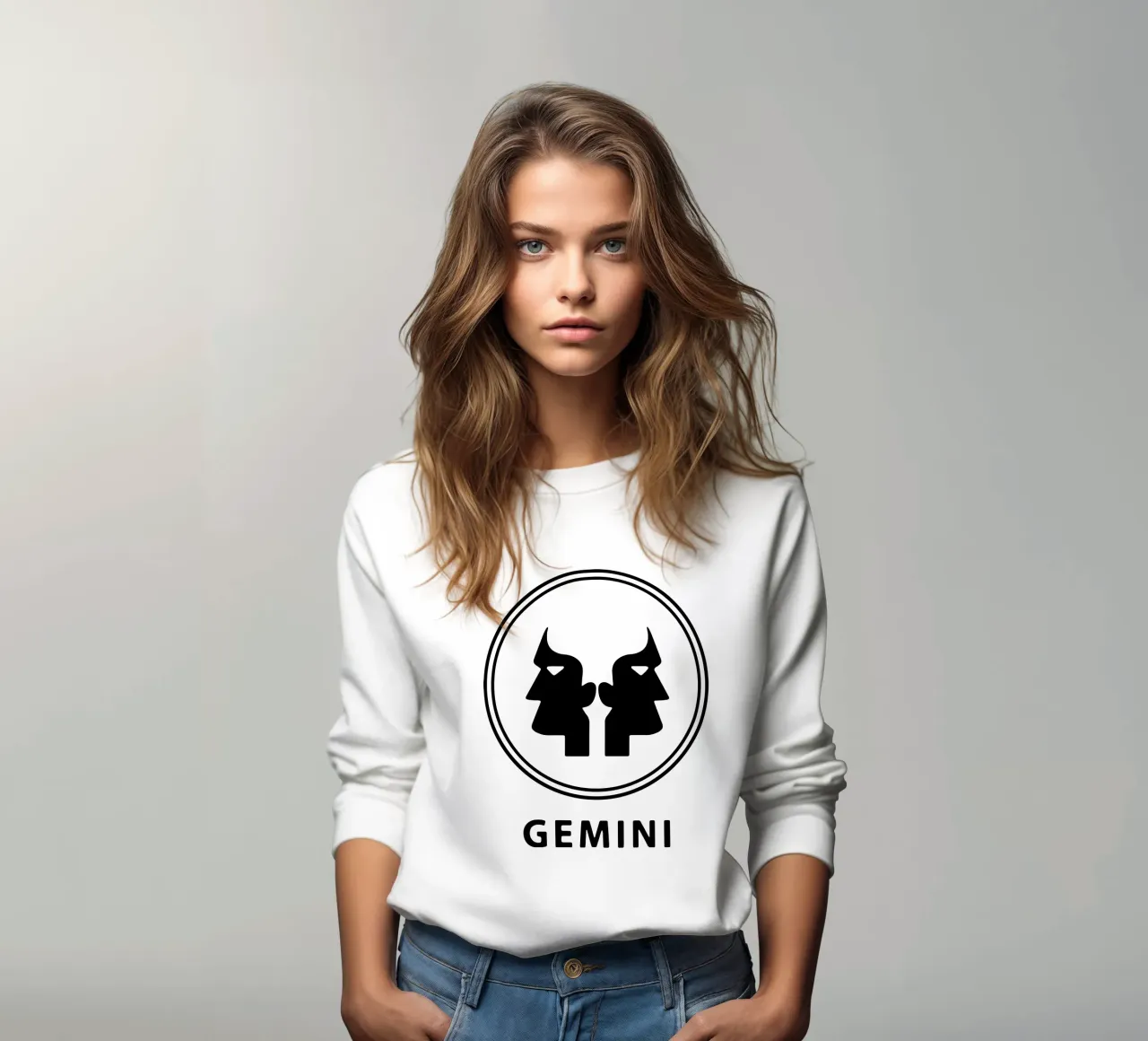 Gemelli Zodiac Vector Art Design felpa da Raffasya Shop