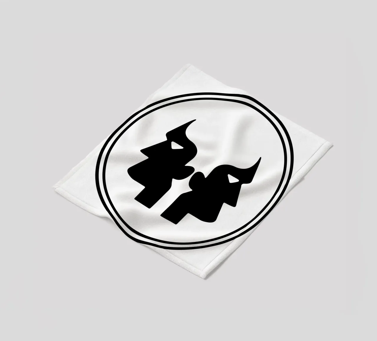 Gemelli Zodiac Vector Art Design coperta in pile da Raffasya Shop