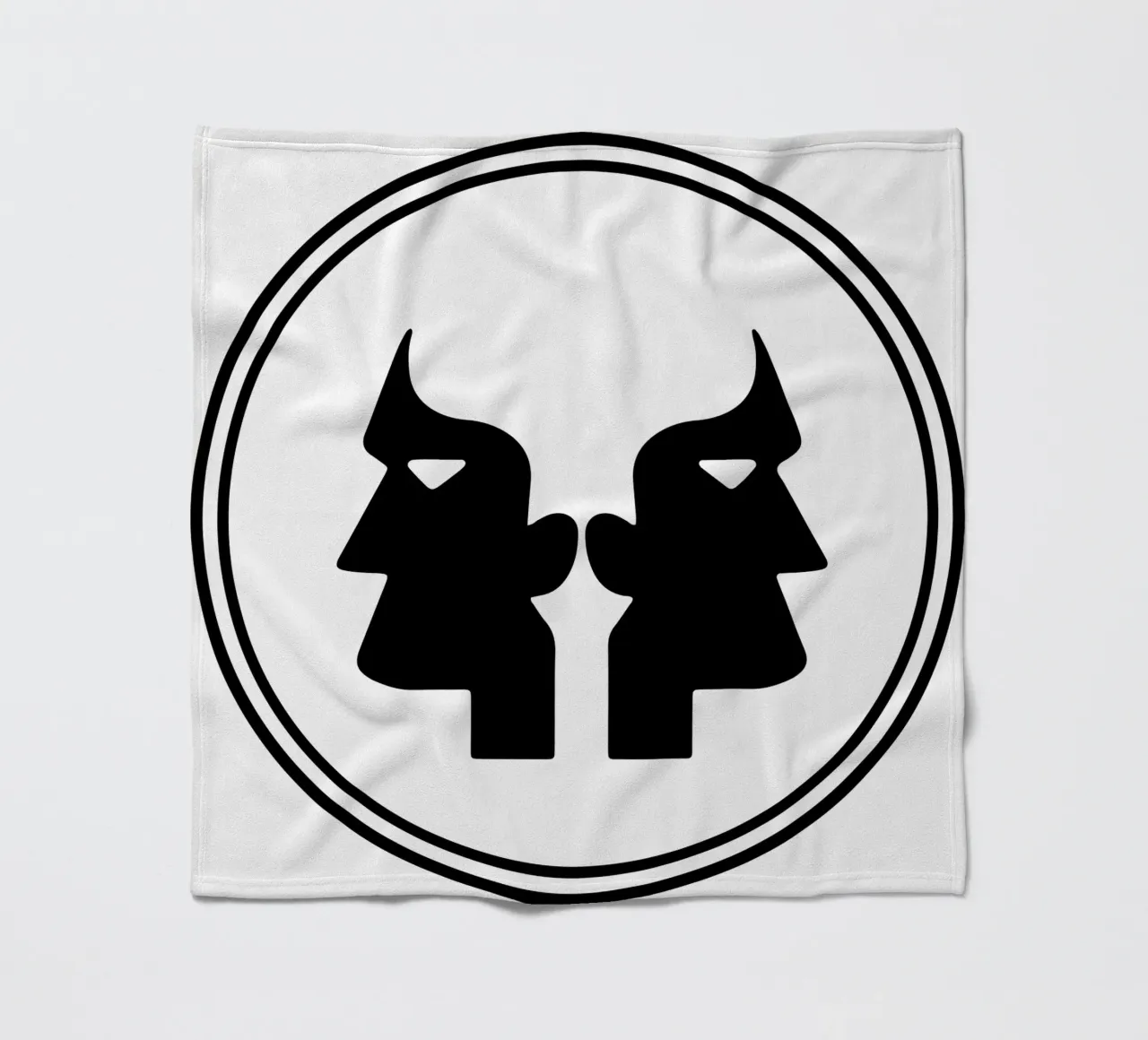 Gemelli Zodiac Vector Art Design coperta in pile da Raffasya Shop
