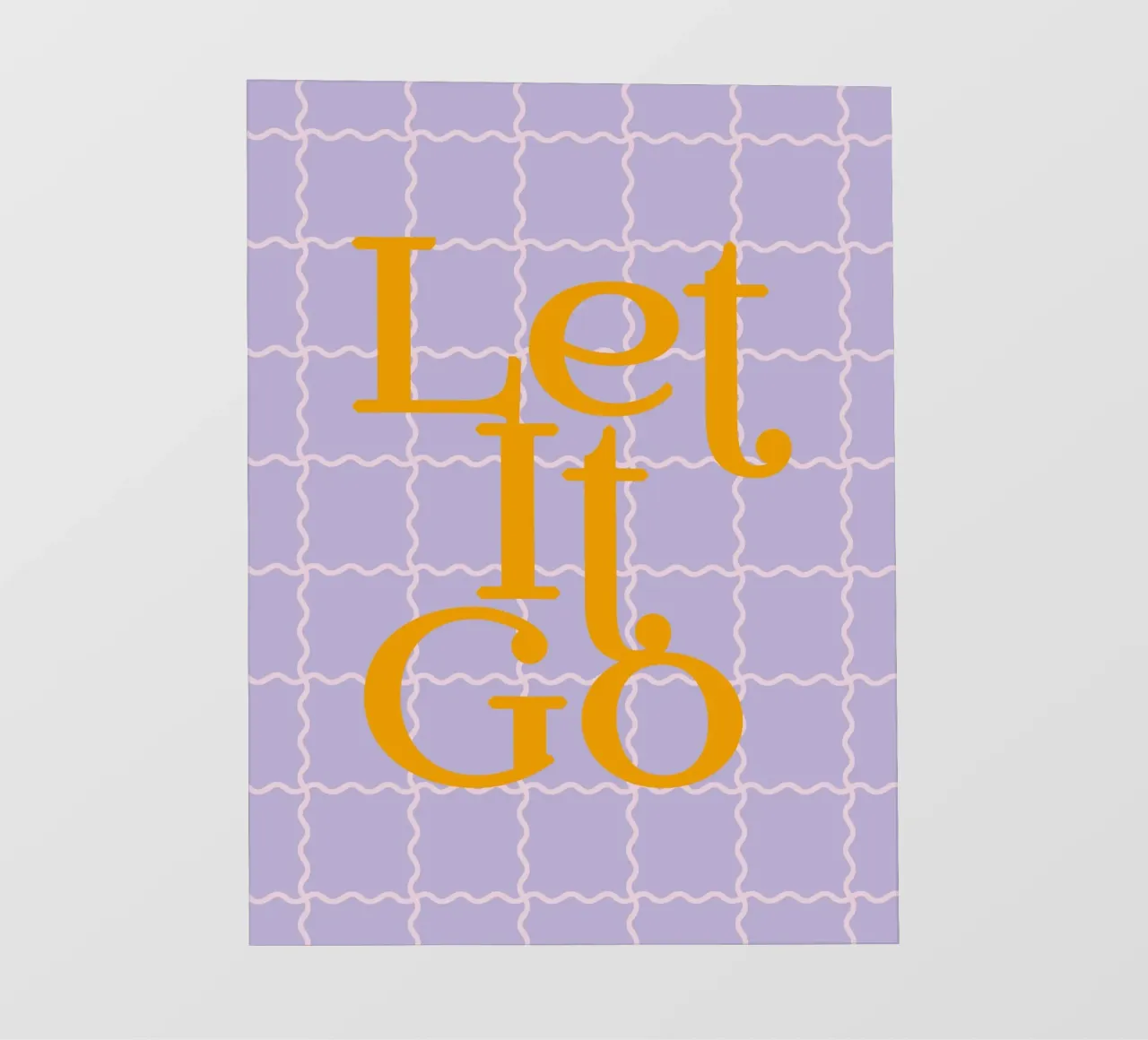 Let It Go pellicola backlit da designdn
