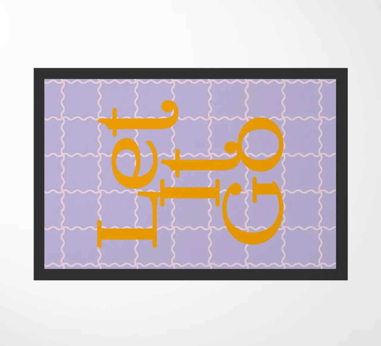 Let It Go zerbino da designdn