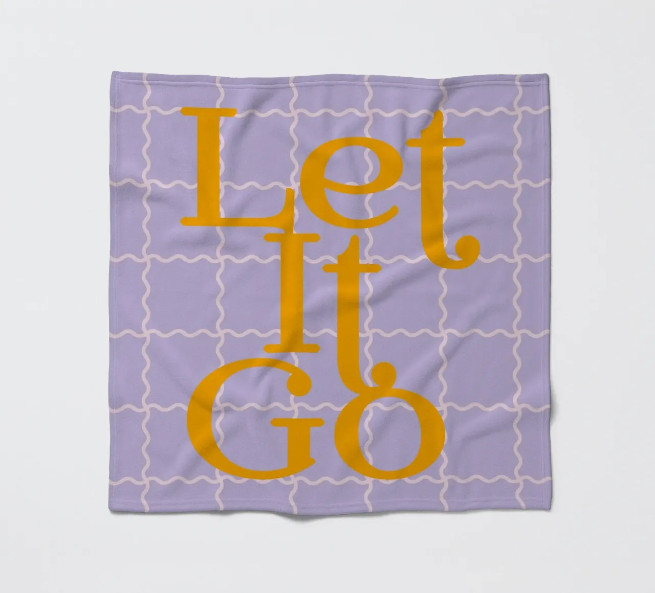 Let It Go coperta in pile da designdn