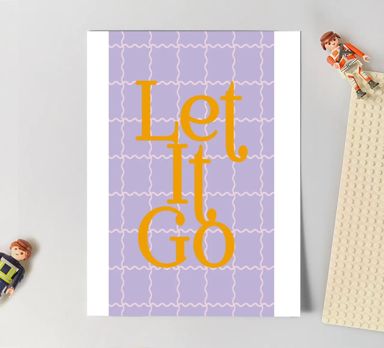 Let It Go planche autocollant de designdn