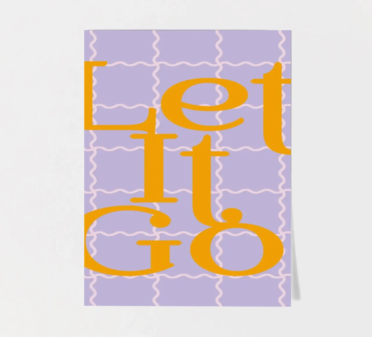 Let It Go planche autocollant de designdn