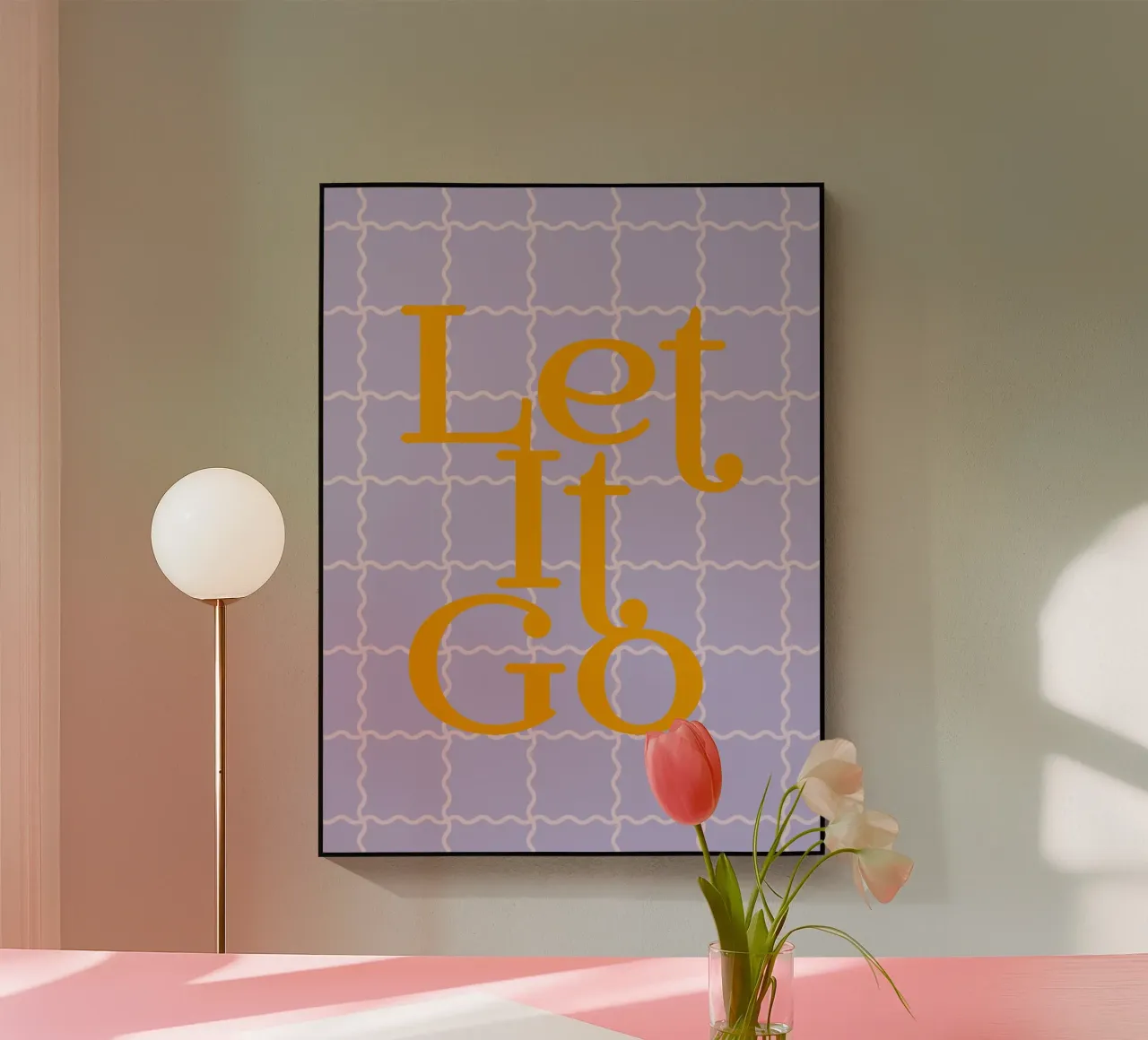 Let It Go plexiglass da DesigndN