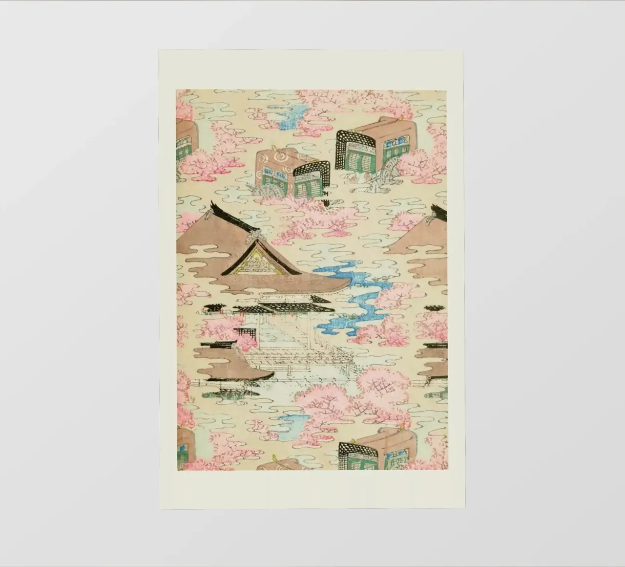 Shin-Bijutsukai - Paddleboats telo in pvc da Vintage by JUNIQE