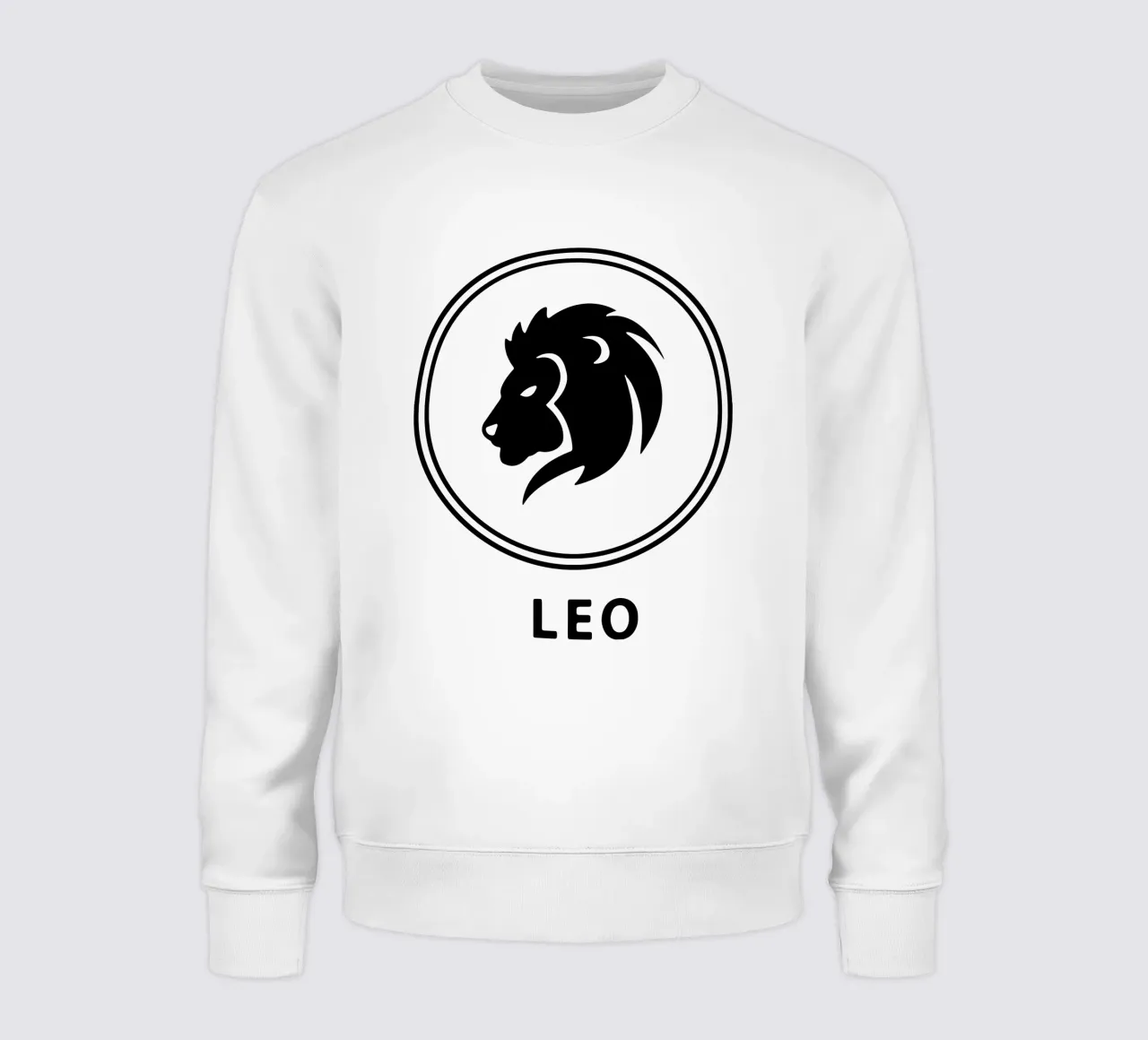 Leone Zodiaco Vector Art Design felpa da Raffasya Shop