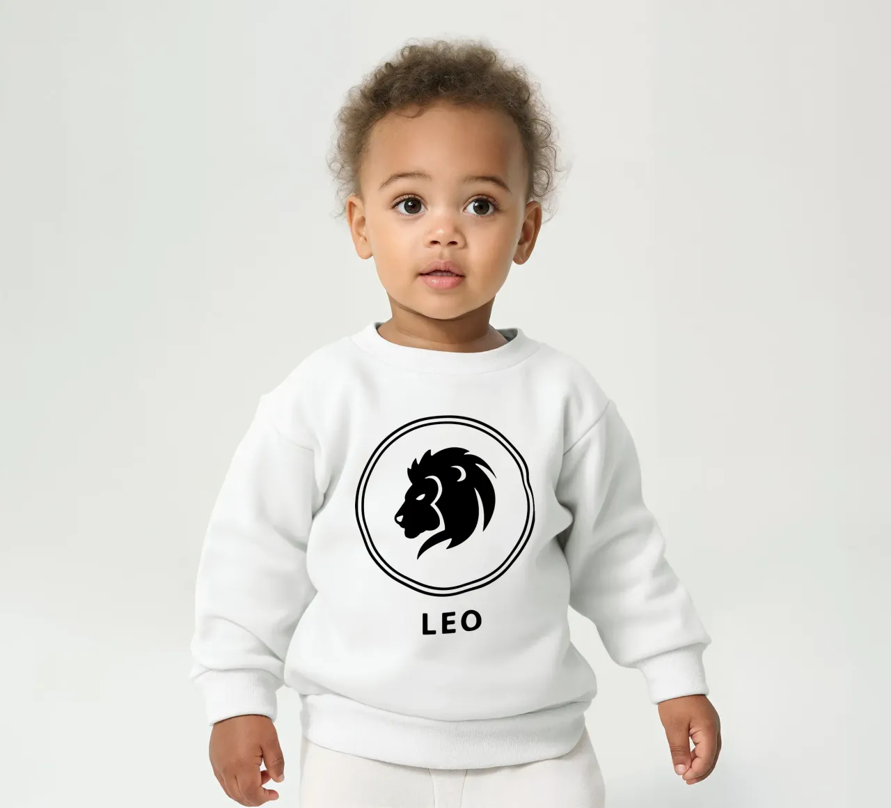Leone Zodiaco Vector Art Design felpa neonato da Raffasya Shop