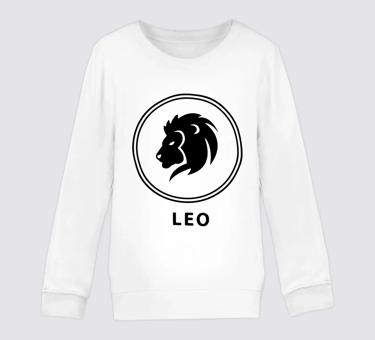 Leone Zodiaco Vector Art Design felpa bambino da Raffasya Shop