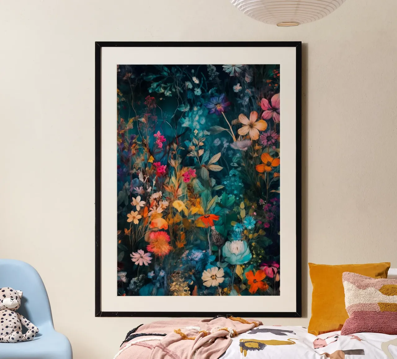 Prato di fiori selvatici poster da Justyna Jaszke JBJart