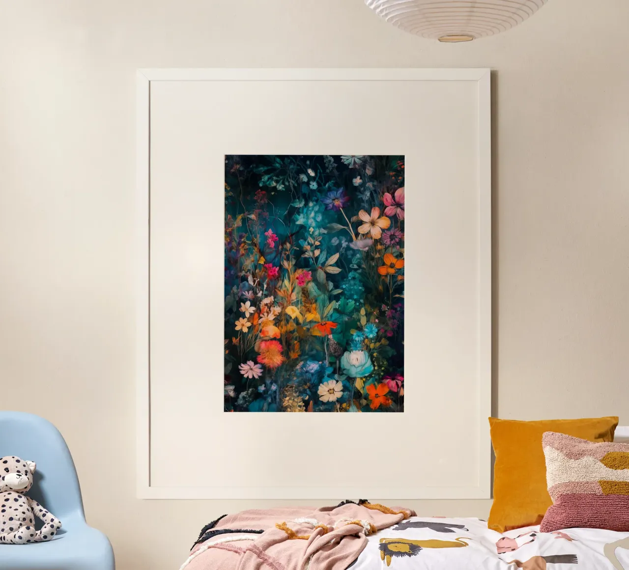 Prato di fiori selvatici poster da Justyna Jaszke JBJart