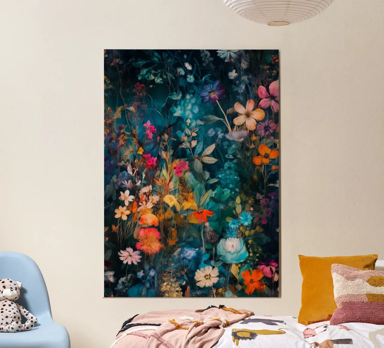 Prato di fiori selvatici poster da Justyna Jaszke JBJart
