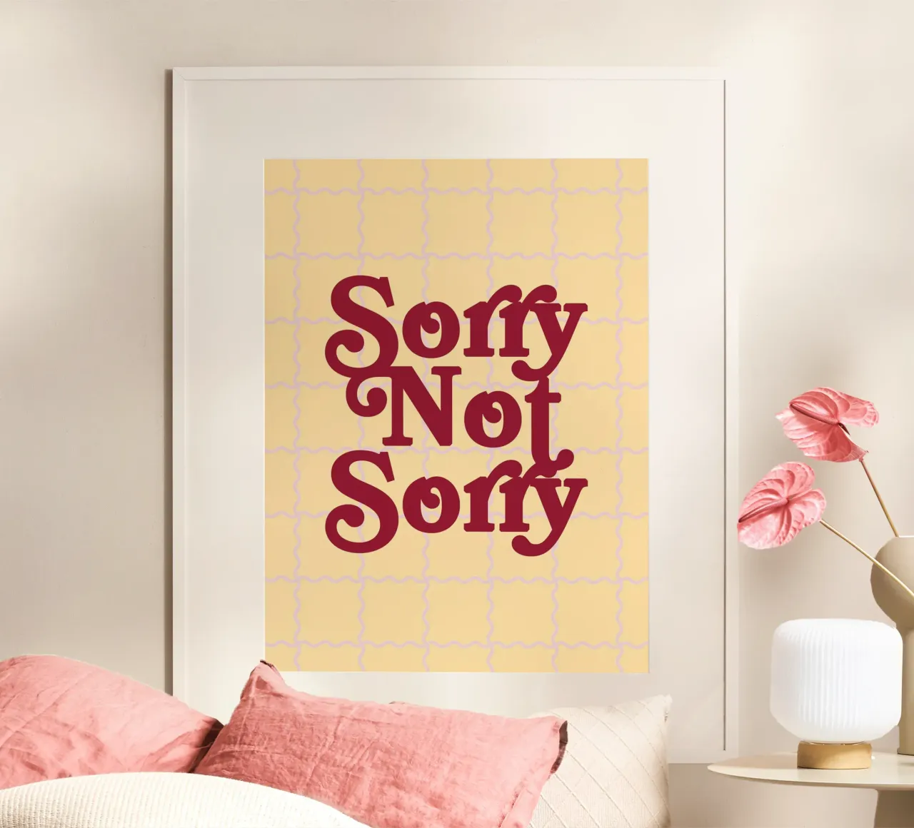Sorry Not Sorry carta hahnemühle da designdn